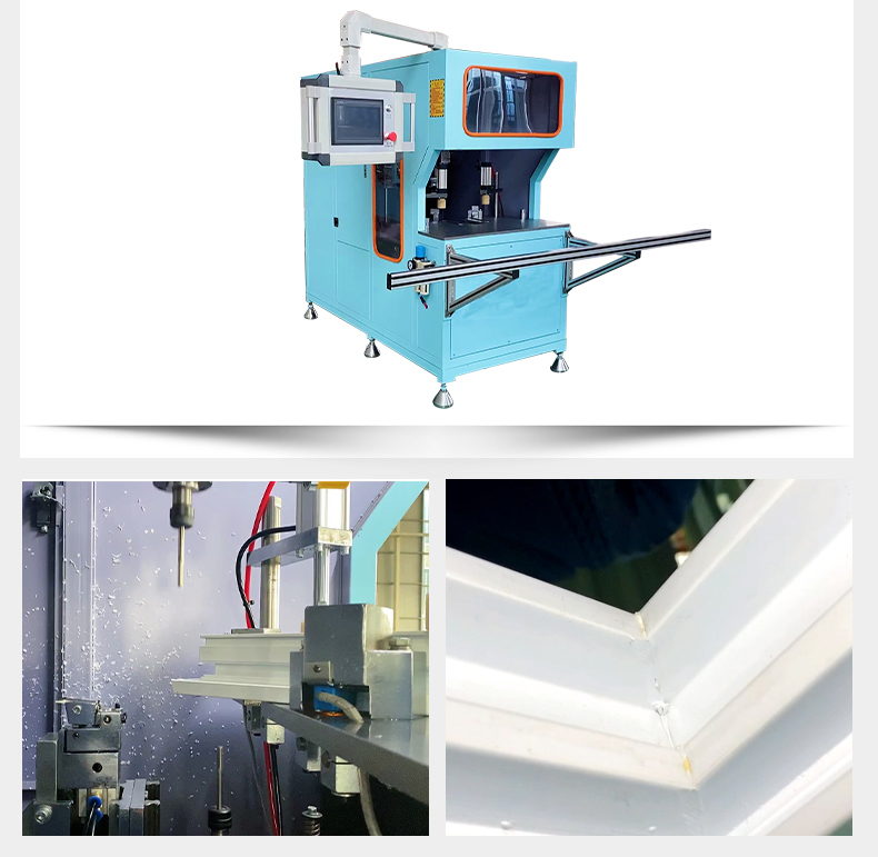 Upvc Windows And Doors CNC Corner Cleaning Making Machine