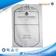 2016 hotsale nonwoven garment zipper packing bag