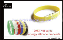 Negative Ion Bracelet Power Balance Silicone Bracelet 17.5cm / 19cm / 21cm Size Or Custom