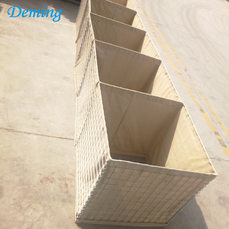 Hot Dipped Galvanized Hesco Bastion Flood Protection Barrier