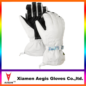 2014 female waterproof ski gloves,waterproof nylon gloves long nylon ski gloves