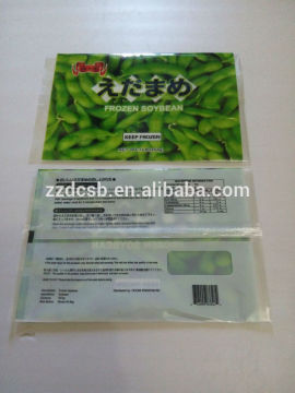 Plastic Back Center Heat Sealed Bag