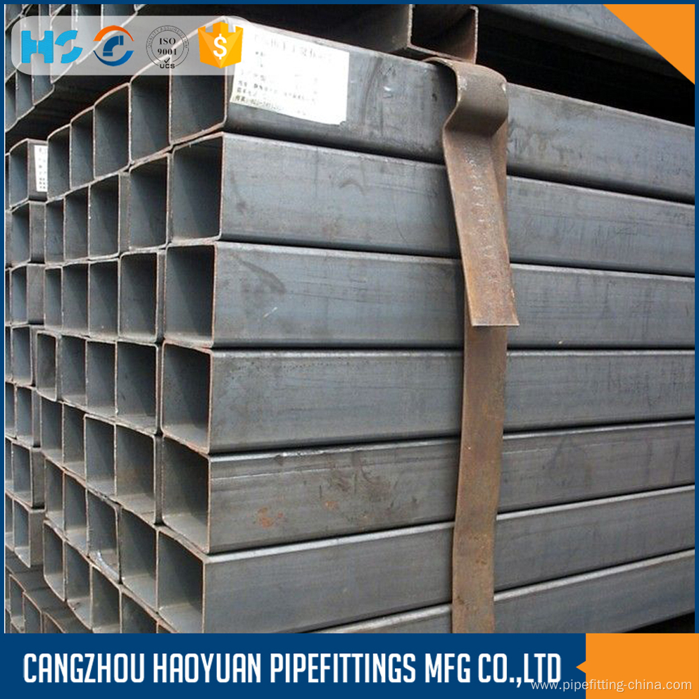 Carbon material square steel tubing sch40