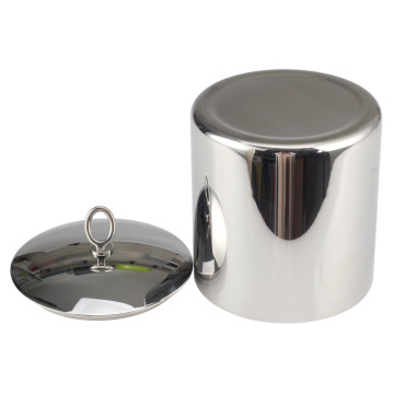 Outdoor Chiller Bucket-Stainless Steel Ice Bucket with Lid