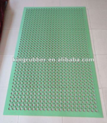 Commercial rubber floor door mat