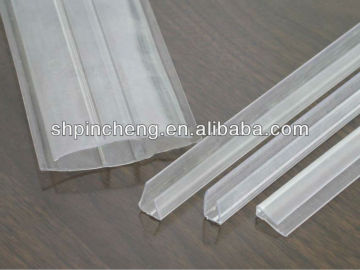hiah quality polycarbonate U profile & H profile