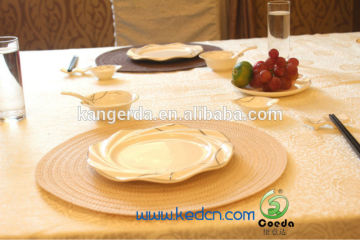 cotton round table mat