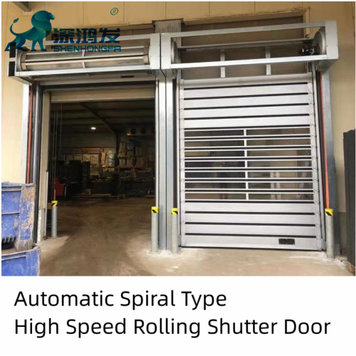Porta espiral automática industrial de alta velocidade