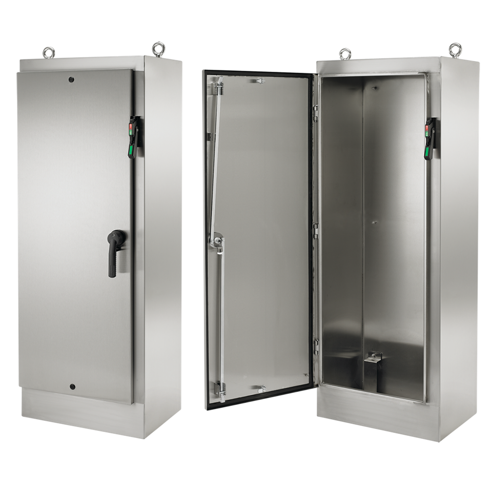 Stainless Steel Free Standing Enclosure 03 Png