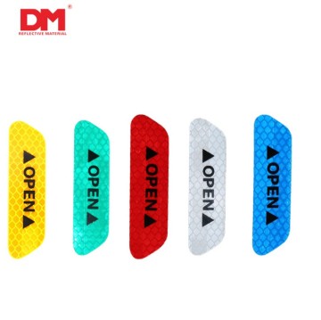 Car Door Open Warning Mark Stickers