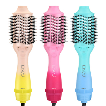 ENZO One Step Blow Dryer Brush - Black EU Plug