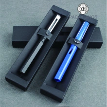 กล่องปากกาสีดำกล่องของขวัญสุดหรูสำหรับปากกา