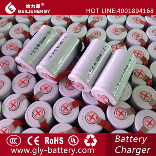 Superior power tools batteries NI-MH SC 1.2V 6000mAh battery