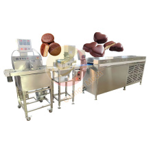 Conveyor Chocolate Spread Melt Mixing Machine and Cooling Tunnel for Sale