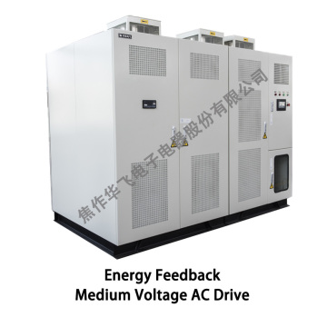 Four Quadrant medium voltage VFD for shaft winder