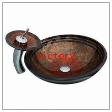 clear tempered glass basins for bathrooms