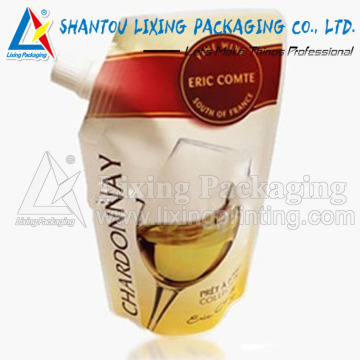 LIXING PACKAGING water spout pouch, water spout bag, water pouch with spout, water bag with spout, water spout pouch bag