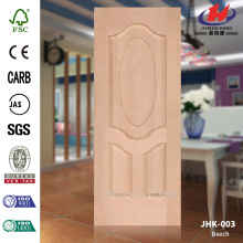 HDF MDF Natural Wood Beech Door Panel