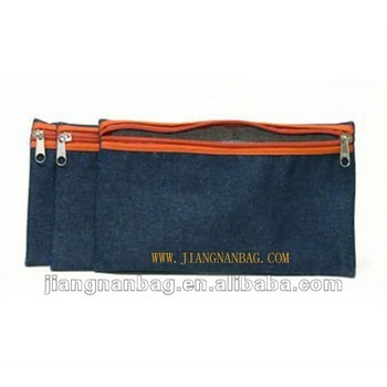 canvas zipper pencil bag small canvas zipper bag