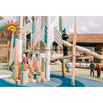 HPL Playground Tower Climbing Structure