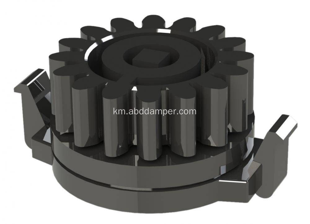 Damper Rotary បិទជិតខ្នាតតូចសម្រាប់ផ្សែងដោយស្វ័យប្រវត្តិ