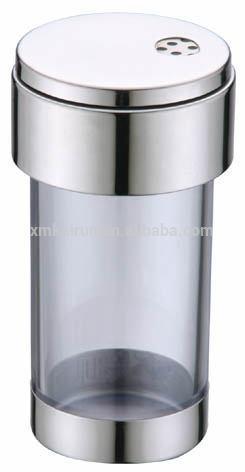 Stainless Steel Pepper Shaker, Seasoning Shaker with filter