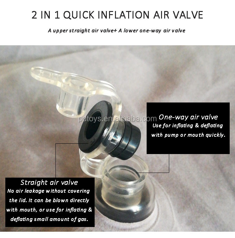 Under Desk Foot Pillow Adjustable Inflatable Foot Rest