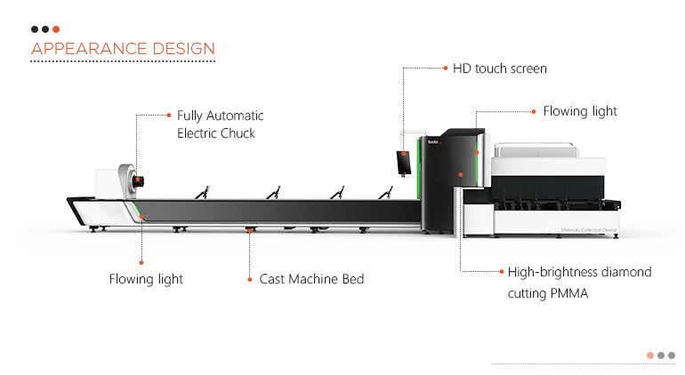 Laser Cutting Machine 4000W Laser Wattage to Cut Steel Fiber Laser 10-160mm