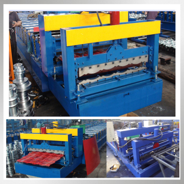 glazed tile sheet rolling forming machine for building construction