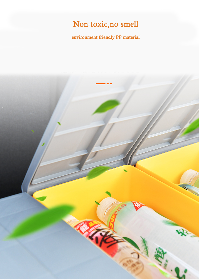 Best quality toy stwoing stackable basket multi-function vehicle boot trunk car inner storage compartment box with lid