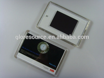 acrylic photo frame magnet, acrylic photo inserting fridge magnet