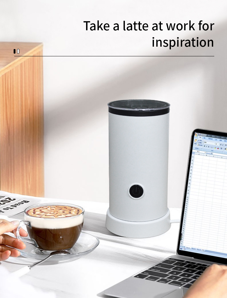 Milk Foam Maker in Coffee& Tea Tools Milk Frother USB Warm Heater for Latte Coffee Cappuccino