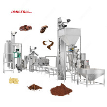 Factory Price Cacao Butter Liquor Making Chocolate Bean Processing Machine