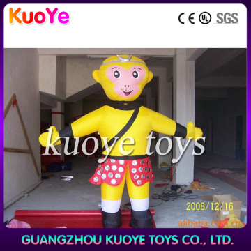 inflatable costumes inflatable moving cartoon,inflatable monkey cartoon