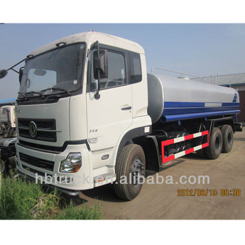 6*4 Dongfeng 25000 liters water tank truck