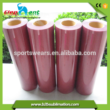 Fashion colors glitter heat trasnfer vinyl design logo