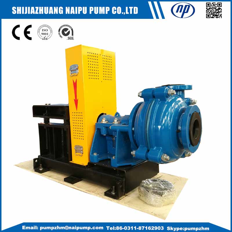 Kilremsdriven slurrypump