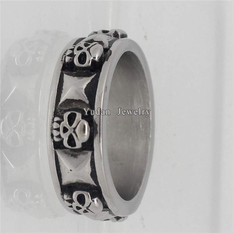 Yudan Wholesale Custom Titanium Surgical Steel Ring