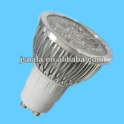 Highpower gu10 LED 220V AC 4*1W led gu10 Spotlight bulb