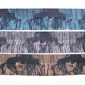 Multicolor Tassel Lace