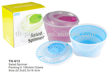 promotion salad spinner,salad maker, plastic salad spinner