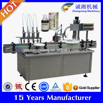 Auto pharmaceutical vial filling and capping machine