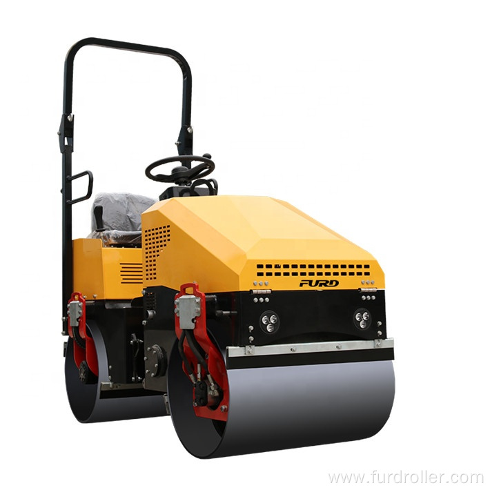 Easy Operate 1 ton Compactor Vibratory Roller With Hydraulic Motor