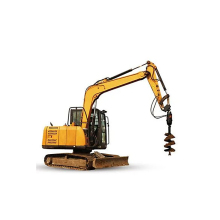Yantai Jiye Popular Explosive Auger Drive Excavator: Mini Excavator Drilling Auger Machine with Attachments
