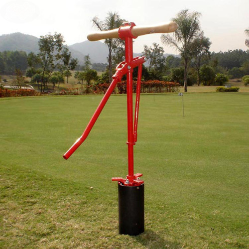 Cortador de escavadeira manual de equipamento de campo de golfe