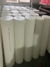 White High Density Polyethylene HDPE Plastic Rod