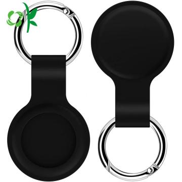 Silicone Anti-Scratch Protective Cover Keychain Ring