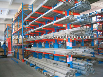 T-beam steel racking systems