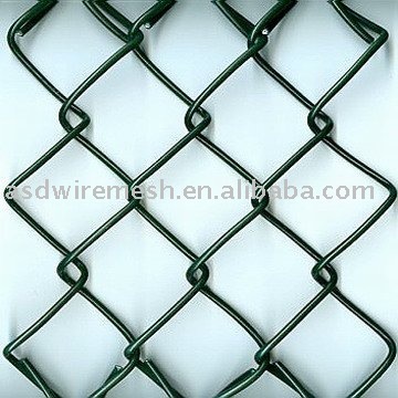 roll chain link fence pvc