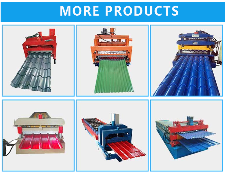 Zinc Roof Sheet Roll Forming Machine Wave Roof Tile Forming Machinery